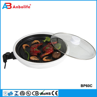 گلدان الکتریکی توسط Culina 18/10 فولاد ضد زنگ، داخلی ضد چسب، با پوشش شیشه ای 12 اینچ دور Ptfe بدون pfoa ظرفشویی امن