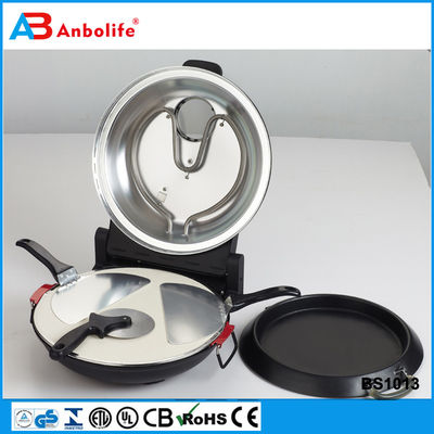 طراحي جديد لايه غير چسب دار پيتزا پين آهن گچ با پين پين گرد رنگارنگ چند وظيفه از فولاد ضد زنگ