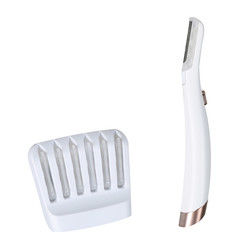 USB محصولات مراقبت شخصی بانوان LED Light Lady Shaver دستگاه تراش ابرو الکتریکی
