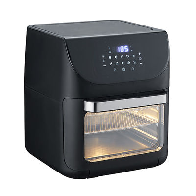 بدون روغن 8L 1800W فولاد ضد زنگ دیجیتال استفاده خانگی صفحه لمسی فریزر هوا بخار هوشمند