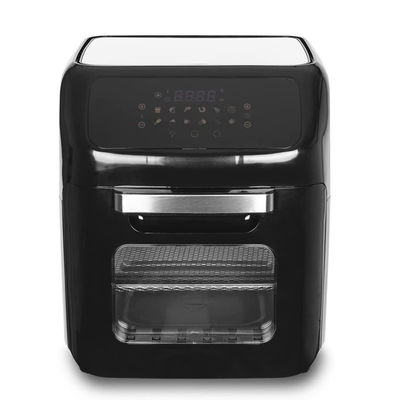 بدون روغن 8L 1800W فولاد ضد زنگ دیجیتال استفاده خانگی صفحه لمسی فریزر هوا بخار هوشمند