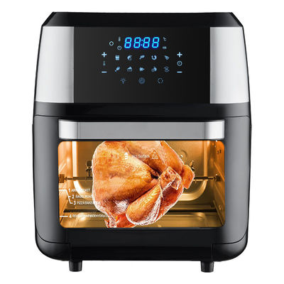 فولاد ضد زنگ 1800W Air Fryer 12 L 14L 24L پانل کنترل دیجیتال بخار فرنج هوا