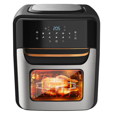 فولاد ضد زنگ 1800W Air Fryer 12 L 14L 24L پانل کنترل دیجیتال بخار فرنج هوا