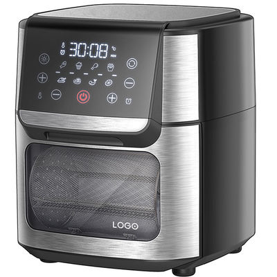 فولاد ضد زنگ 1800W Air Fryer 12 L 14L 24L پانل کنترل دیجیتال بخار فرنج هوا