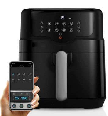 2L 3.5L 5L 7L 8L دو قاشق هوائی هوشمند الکتریکی Cosori سفارشی بدون روغن 6 لیتر Digital Air Fryer