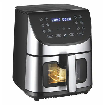 الکتريکي بدون روغن 6.5L ظرفيت نان اسکيک سبد پختن هوا Smart Oven 220v