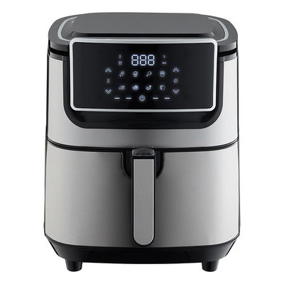 6L 7L Air Fryer دیجیتال 220v الکتریکی هوشمند بزرگ ظرفیت بزرگ کوره فولاد ضد زنگ