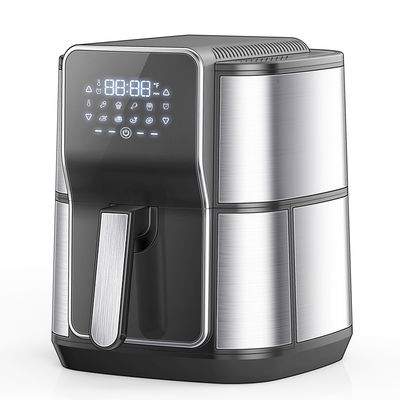 کنترل دیجیتالی آنبولیف 1800w 8L ظرفیت فرنج هوا با صفحه نمایش منوی LCD