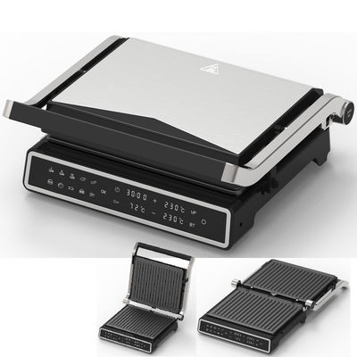 2000w Digital Electric Cooktop House Use Temperature Probe Option با صفحه Ptfe قابل جدا کردن و کنترل ارتفاع