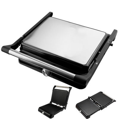 تماس خانوادگی 2000w ساندویچ پرش گرل تخته جداشونده Panini گرل