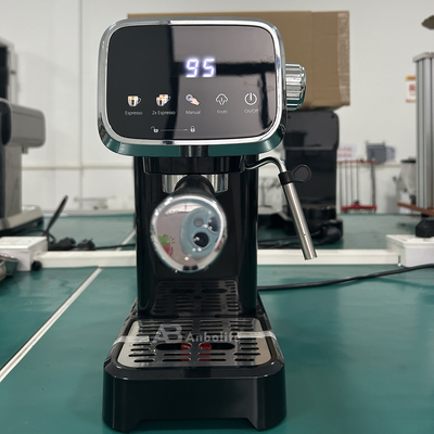 Electric Portable 20bar Espresso Coffee Maker New Milk Frother Semi-Automatic Coffe MachineHousehold Use for Hotel