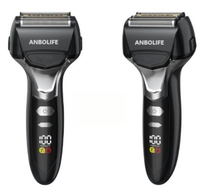 ماشین تراش برقی قابل حمل برای مردان با باتری 1000 میلی آمپر USB رزور فولی قابل شارژ برای سفر و استفاده روزانه