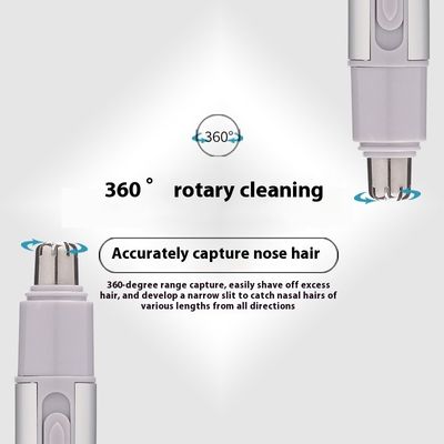 آنبولیف ماشین تراش برقی موهای بینی با منبع برق USB و یک سال گارانتی برای مردان - ماشین تراش موهای بینی پلاستیکی