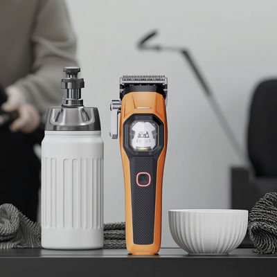 مجموعه ماشین اصلاح و ریش تراش حرفه ای با موتور میکروچیپ 12000 دور در دقیقه، طول برش قابل تنظیم، کیت همه کاره