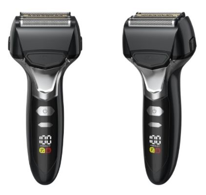 پنج تیغ ماشین تراش مردانه با باتری 1000 میلی آمپر و 90 دقیقه زمان کار ضد آب IPX6 USB شارژ قابل برقی