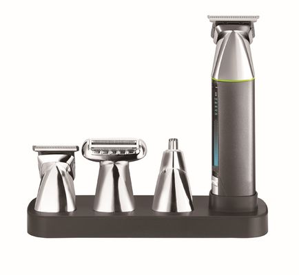 ماشین اصلاح برقی چند منظوره 5 در 1 با باتری 1200 میلی آمپر ساعتی و 1 سال گارانتی برای شارژ سریع و ماشین اصلاح موی قابل شستشوی کل بدن