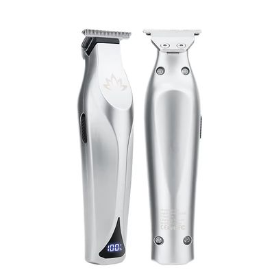 ماشین اصلاح موی حرفهای با باتری لیتیومی 2200 میلیآمپر ساعتی، نمایشگر LED و بستهبندی جعبه هدیه