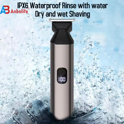 ماشین اصلاح موی برقی چند منظوره 6 در 1 با ضدآب IPX7 و زمان شارژ 1.5 ساعته برای اصلاح مردانه