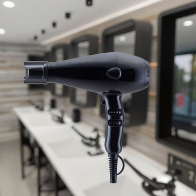 خشک کن حرفه ای مو با موتور AC تنظیم پذیر 220V-240V، 2 تنظیمات سرعت و 3 تنظیمات حرارت