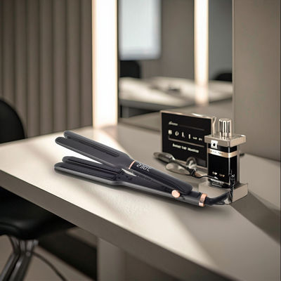 صاف کننده موهای صفحه شناور فوق العاده بلند با 10 تنظیمات گرما و 13.7 * 110mm صفحات سرامیکی