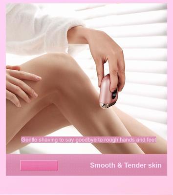 ماشین تراش برقی بانو با صفحه نمایش دیجیتال قابل شارژ 450 میلی آمپر IPX6 ضد آب برای 90 دقیقه