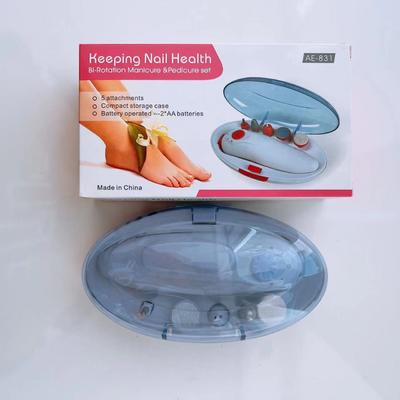 مجموعه حرفه ای فایل ناخن قابل حمل و دستگاه حفاری ناخن با باتری برای ابزار پدیکور