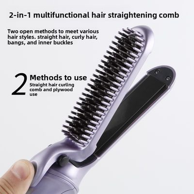 اتو مو و فر کننده مو دوکاره با توان 35 وات و صفحات سرامیکی تورمالین