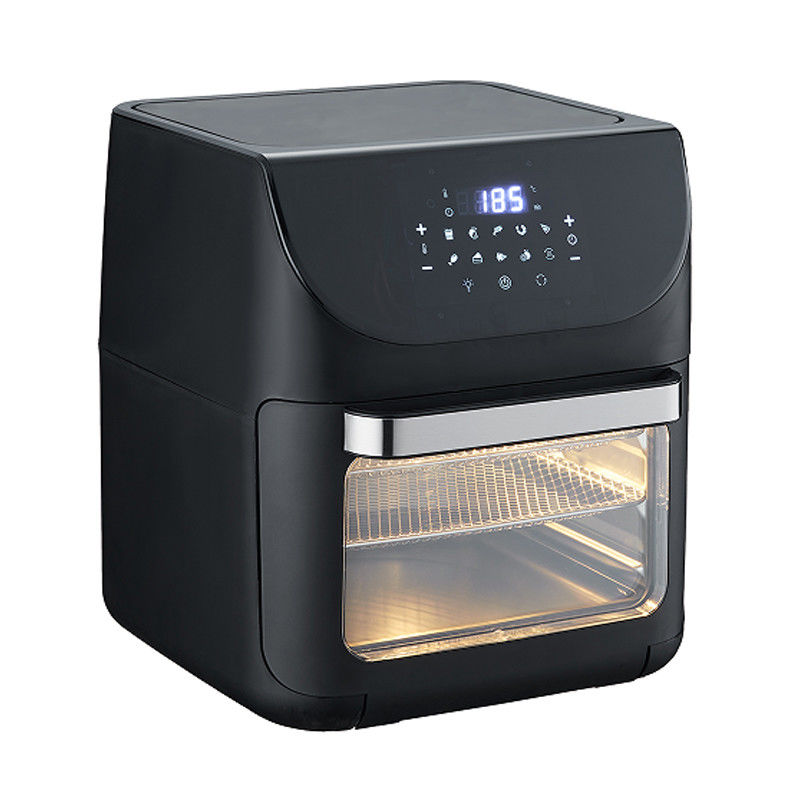 بدون روغن 8L 1800W فولاد ضد زنگ دیجیتال استفاده خانگی صفحه لمسی فریزر هوا بخار هوشمند