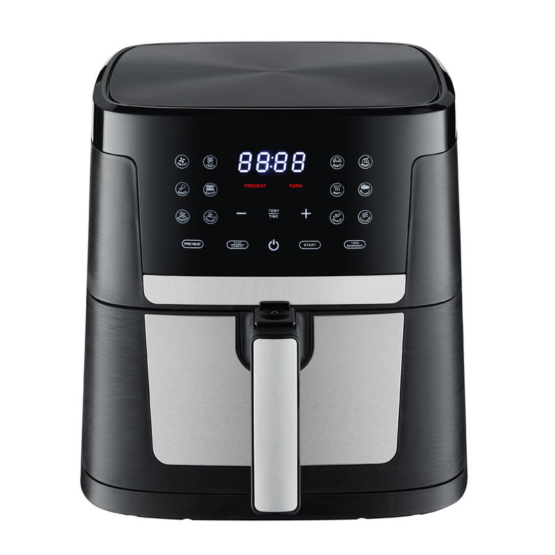 6L 7L Air Fryer دیجیتال 220v الکتریکی هوشمند بزرگ ظرفیت بزرگ کوره فولاد ضد زنگ