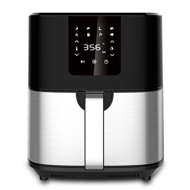 6L 7.7L با 8 پیش تنظیم فریزر دیجیتال بدون روغن صفحه لمسی LED