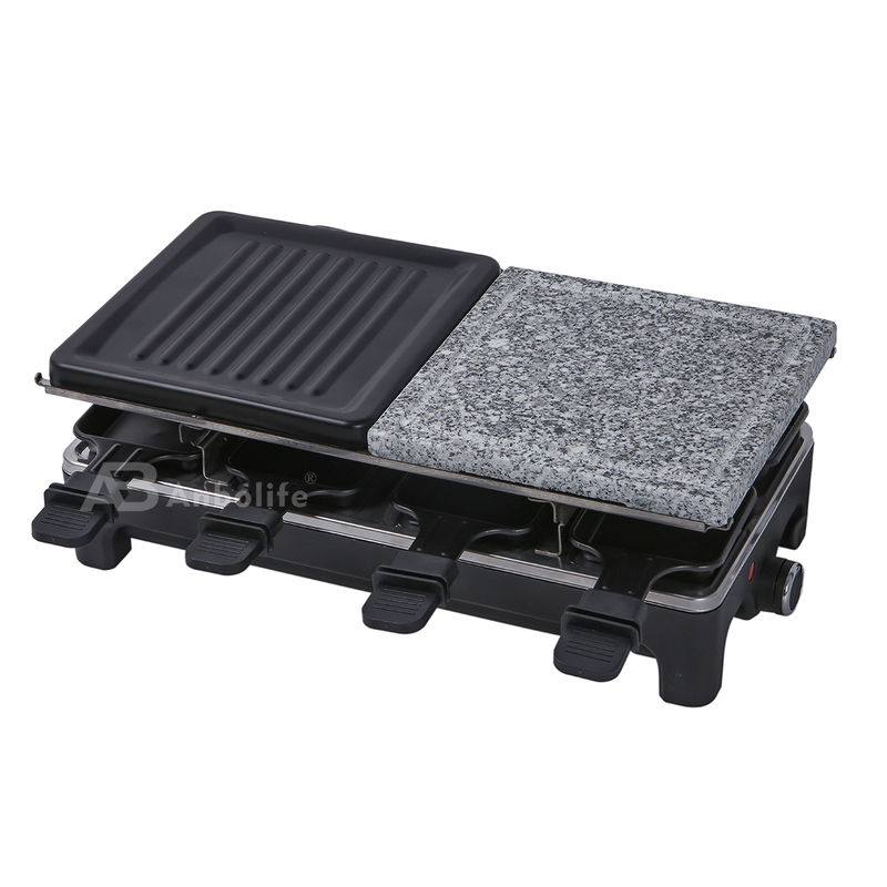 آنبولیف 1500W برقی Raclette گرل با سطح ضد چسب