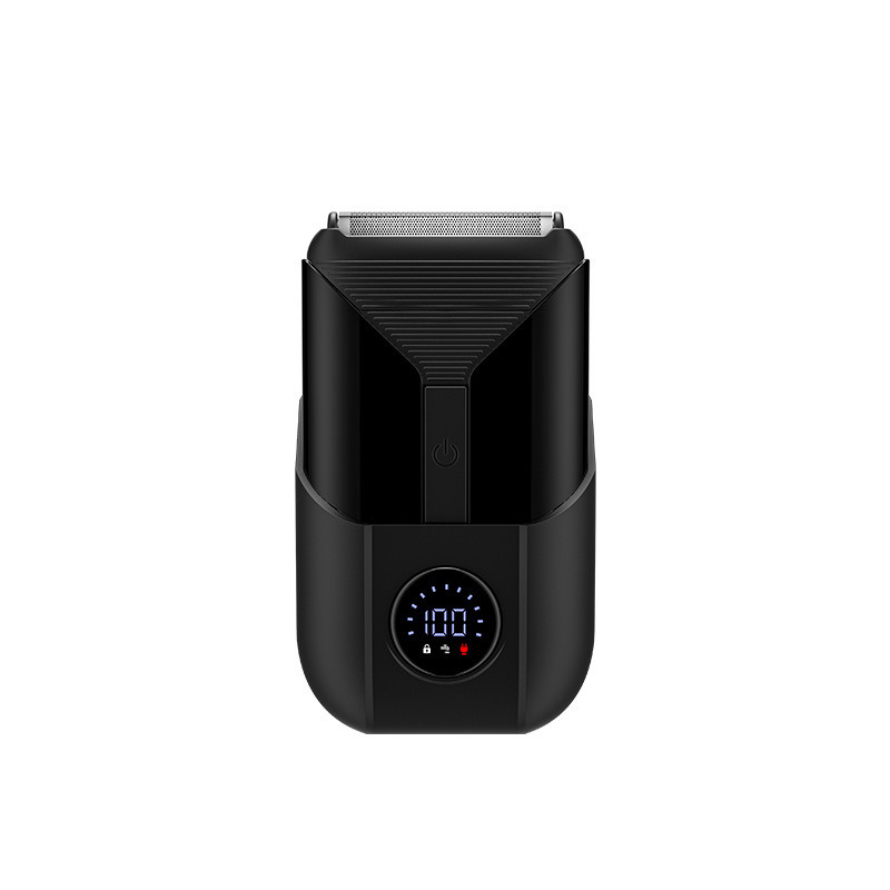 چاقوی برقی 5 ولت با تیغه دوقلو با پوشش پلاستیکی برای تراشیدن بدن مردان