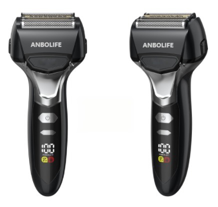 تراش برقی مردانه با یک تیغه شناور با باتری 1000 میلی آمپر و طراحی شفاف برای تراشیدن صاف