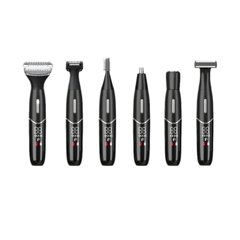 ریشتراش برقی شارژی USB با باتری 600 میلیآمپر ساعتی و 90 دقیقه زمان کار تیغههای استیل ضد زنگ پیرایشگر شخصی